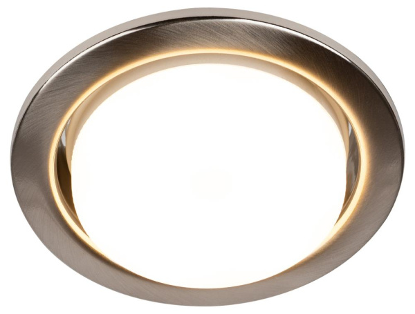 KL35 SN /1 (к) Светильник ЭРА под лампу Gx53,220V, 13W,сатин никель (80/1680)