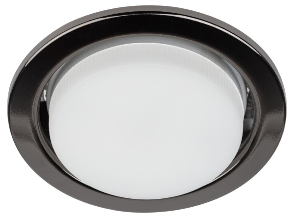 KL35 BK /1 (к) Светильник ЭРА под лампу Gx53,220V, 13W, черный металл (80/1680)