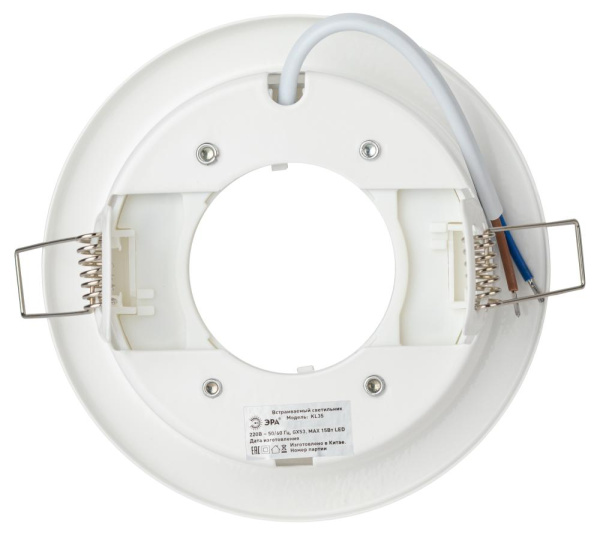 KL35 WH-10 /1 Светильник ЭРА под лампу Gx53,220V, 13W ,белый (упаковка 10 шт) (10/100/2400)