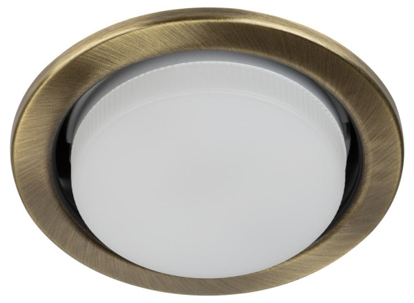 KL35 SB /1 (к) Светильник ЭРА под лампу Gx53,220V, 13W,бронза (80/1680)