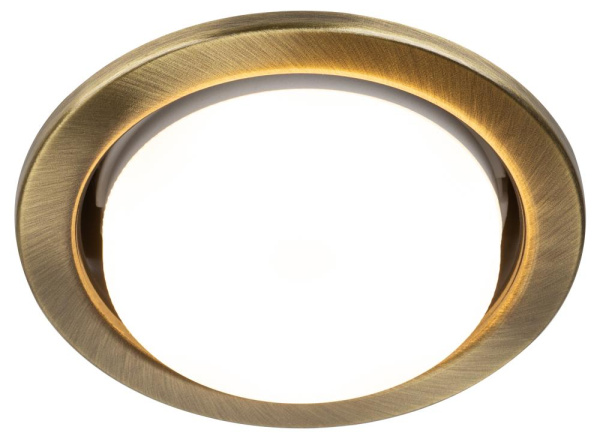 KL35 SB /1 (к) Светильник ЭРА под лампу Gx53,220V, 13W,бронза (80/1680)