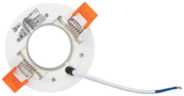 Встраиваемый светильник под лампу GX53 ЭРА DK113 WH белый