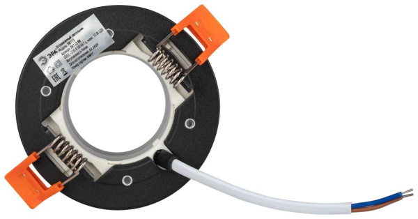 Встраиваемый светильник под лампу GX53 ЭРА DK113 BK черный