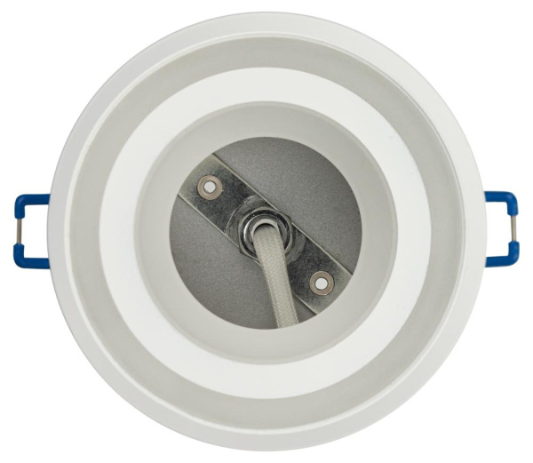 Встраиваемый светильник под лампу GX53 ЭРА DK114 WH белый