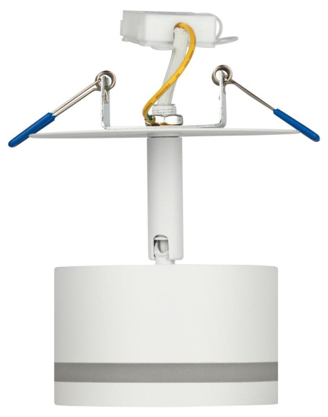 Встраиваемый светильник под лампу GX53 ЭРА DK114 WH белый