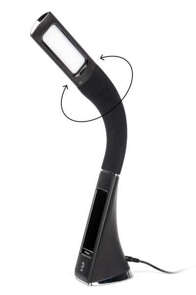 Настольный светильник ЭРА NLED-461-7W-BK светодиодный черный