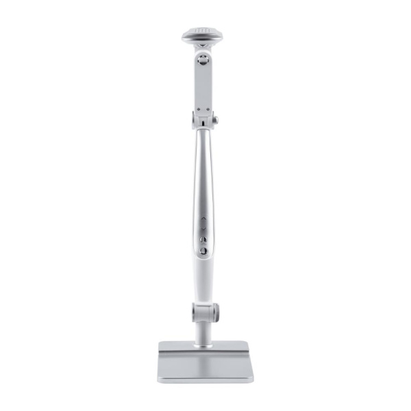 Настольный светильник ЭРА NLED-497-12W-S светодиодный на струбцине и с основанием серебро