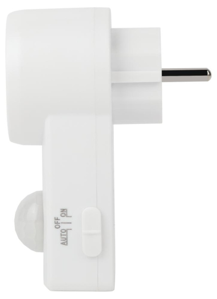 MD 022 Датчик движения ЭРА розеточный  ДДР-01 1200Вт, 10-420с, 2-9м, 3+лк, 120гр,  IP20 (50/1600)