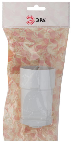 Розетка ЭРА Rx2-W кабельная с заземлением прямая 16A белая