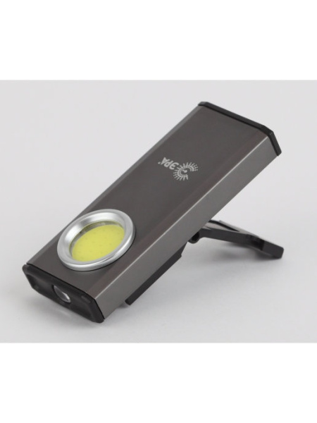 Светодиодный фонарь ЭРА Рабочие Практик RB-706 ручной на батарейках с магнитом крючком и подставкой