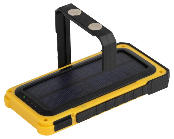 Светодиодный фонарь ЭРА Рабочие Практик RA-811 ручной, аккумуляторный, 15 Вт COB, powerbank, солнечная батарея, магнит