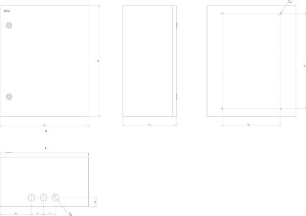 ЭРА SIMPLE ЩМП-2-0 IP31 (500х400х240) (20)