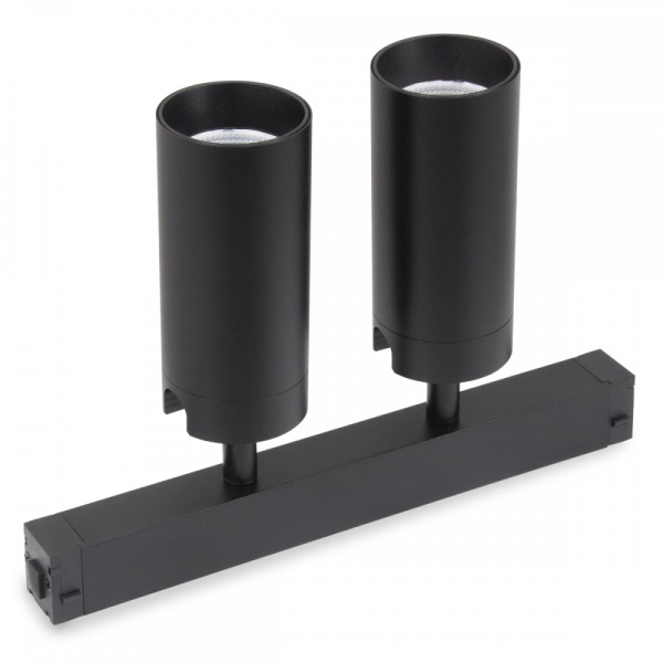 Трековый светильник PLAIN OPAL AM590 2X10W 3000K BK