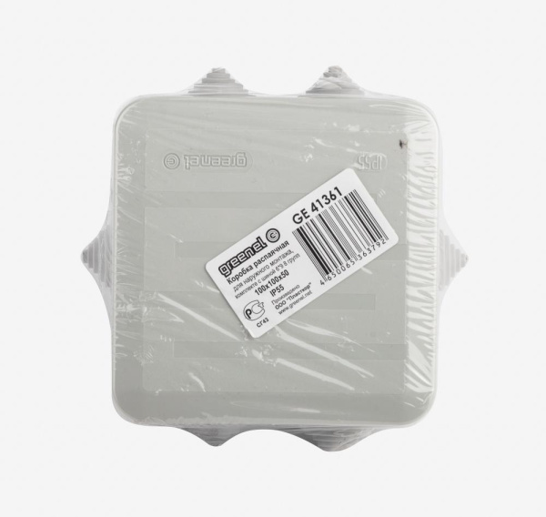 ЭРА Коробка уравнивания потенциалов KUPR 100х100х50мм, шина 6х9, 8 групп IP55 (48/1440)