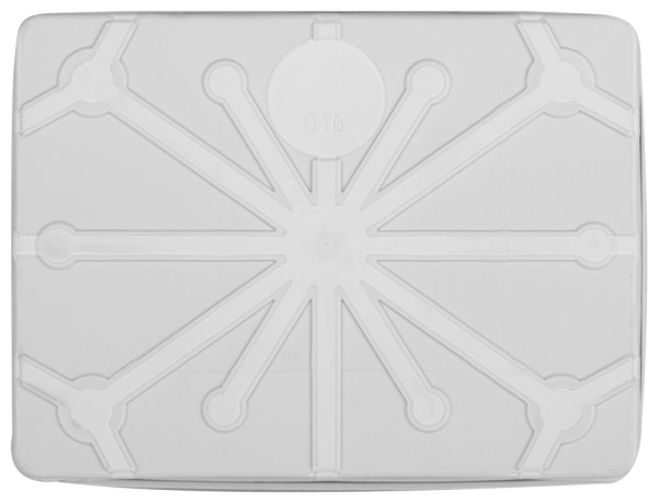 KOR-150-110-70-11g-2MP  Распаячная коробка ЭРА KOR-150-110-70-11g-2MP двухкомпонентная HF стойкая к УФ 150х110х70мм серая прямой монтаж IP67