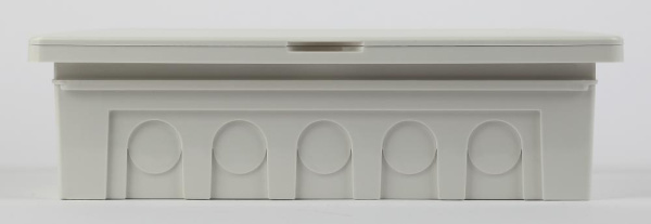 Корпус пластиковый ультратонкий ЩРВ-П-13 с белой крышкой ЭРА UNIQUE White_UBOX13 IP41 (8/96)