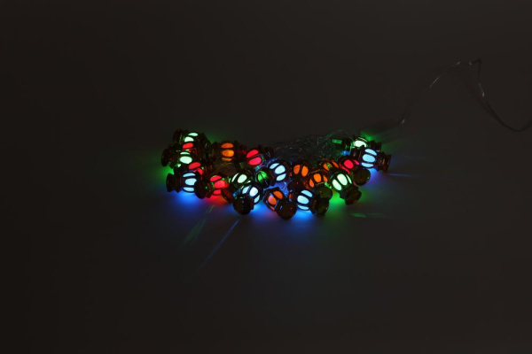 ENIN-3F ЭРА Гирлянда LED Нить Фонарики 3 м мультиколор, 220V, IP20 (36/720)