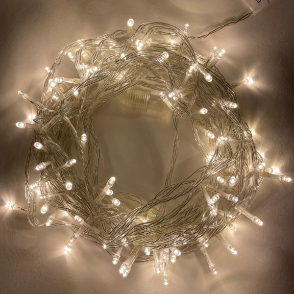 ENON-10B ЭРА Гирлянда LED Нить 10 м теплый свет, 24V, IP44 (80/960)