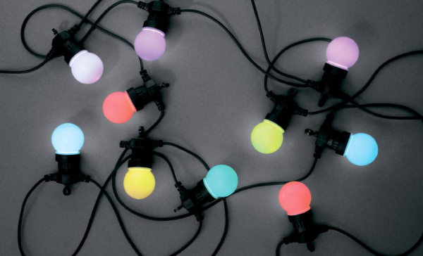 ERABL-MK3 ЭРА Гирлянда ЭРА Белт-лайт набор 3 м, 10 RGB LED,дин.реж,с трансфом,каучук 24В,IP44 (6/168