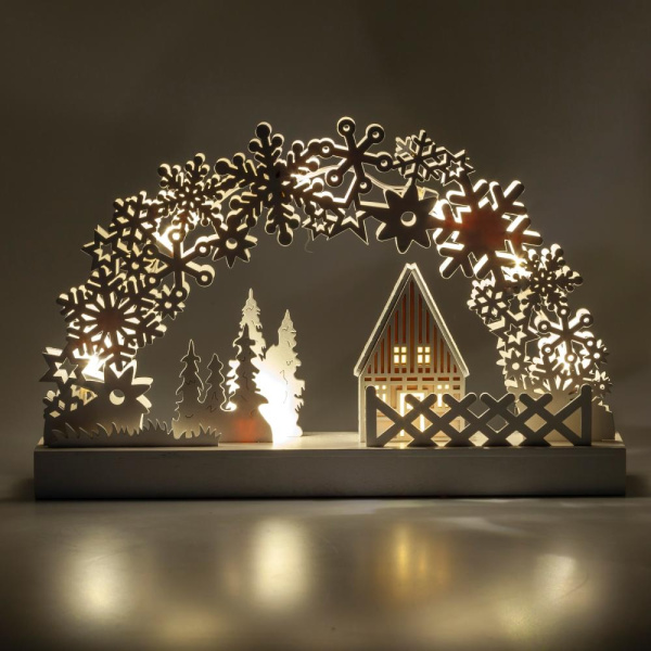 Светодиодная новогодняя фигура ЭРА EGNDS-01 Сказка 8 LED