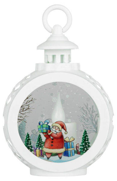 Светильник ЭРА ENID-TW новогодний декоративный Свеча настольный динамичный свет 12 см