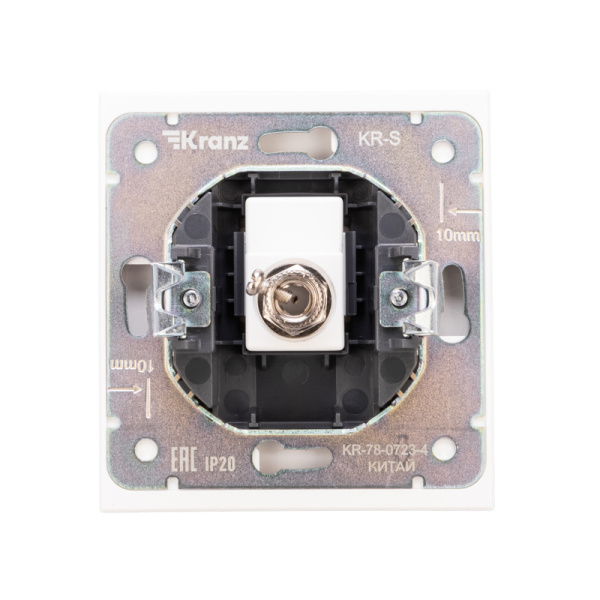 Розетка STRONG TV с/у жемчуг KRANZ