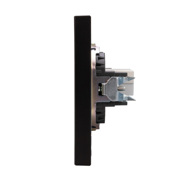 Розетка STRONG компьютерная RJ45 кат6 с/у антрацит KRANZ