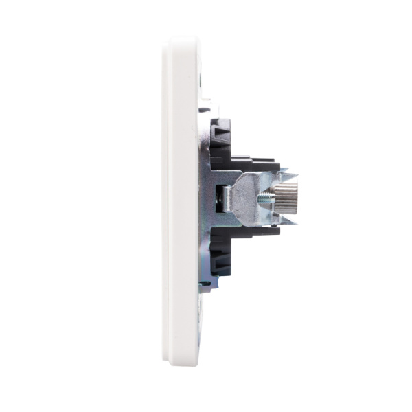 Розетка ROUND TV с/у перламутр KRANZ