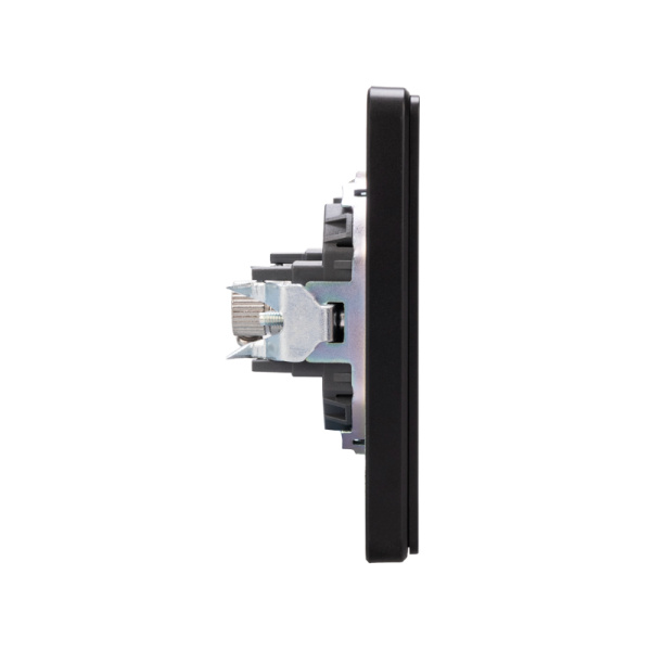 Розетка ROUND TV с/у оникс KRANZ