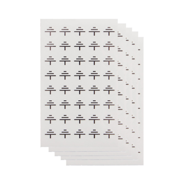 Наклейка знак электробезопасности «Заземление» диаметр 10мм, 200 наклеек (5 листов) REXANT