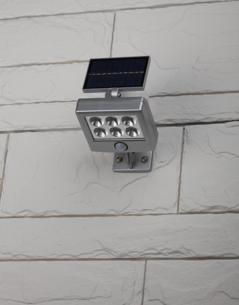 ERAFS048-08 ЭРА Прожектор с датчиком движения, на солнечной батарее, 6LED, 150 lm (48/960)