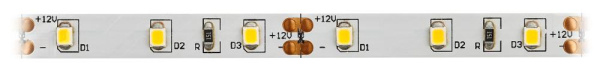 2835kit-4,8-60-12-IP20-2700-5m  Комплект светодиодной ленты ЭРА 2835kit-4,8-60-12-IP20-2700-5m