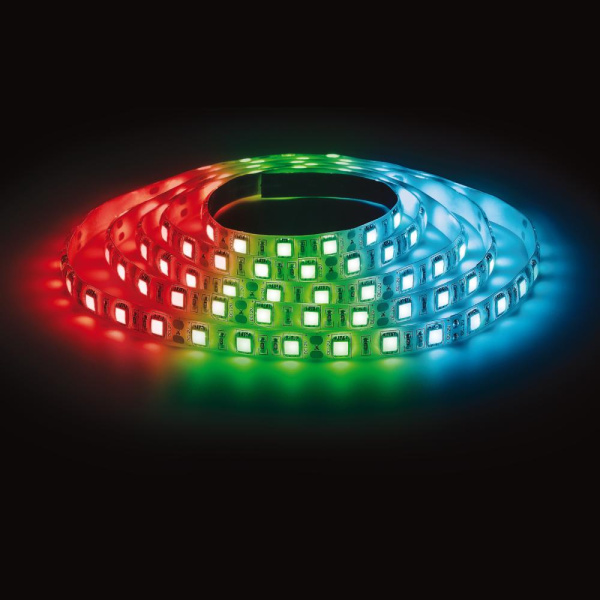 5050kit-14,4-60-12-IP20-RGB-5m  Комплект светодиодной ленты ЭРА 5050kit-14,4-60-12-IP20-RGB-5m
