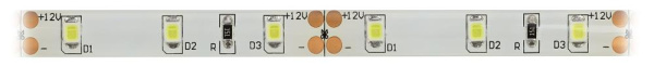 LS2835-4,8-60-12-6500К-IP65-2year-5m  Светодиодная лента ЭРА LS2835-4,8-60-12-6500К-IP65-2year-5m холодный белый