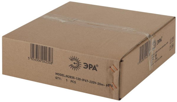 ЭРА Светодиодная неоновая лента N2835-120-IP67-220V-20m-6500 (1/60)