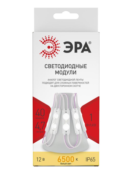 ЭРА LED модули MZ2835-02-12V-2835-IP65-5m-6500 (50/1500)