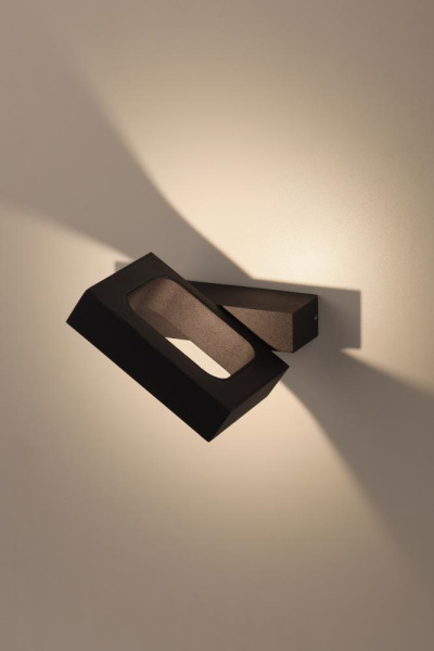 WL2 BK Подсветка ЭРА Декоративная подсветка светодиодная 6Вт IP 20 черный поворотный (20/720)