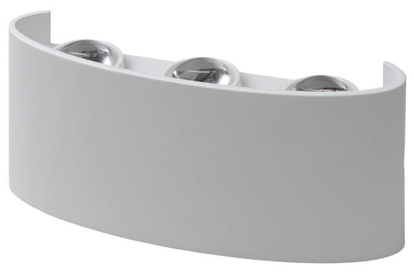 WL12 WH Подсветка ЭРА Декоративная подсветка светодиодная ЭРА 6*1Вт IP 54 белый (20/800)