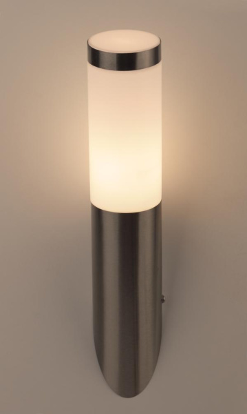 WL18 Подсветка ЭРА Декоративная подсветка E27 MAX40W IP44 хром/белый (20/300)