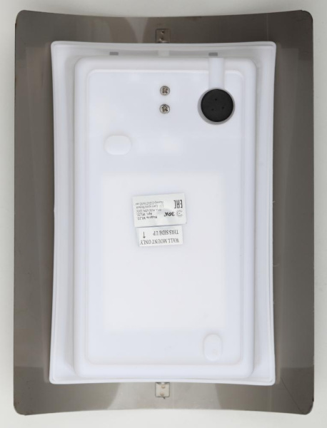 WL22 Подсветка ЭРА Декоративная подсветка E27 MAX40W IP44 хром/белый (12/96)