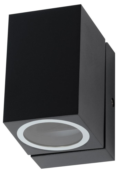 Декоративная подсветка ЭРА WL37 BK MR16/GU10, черный, для интерьера, фасадов зданий