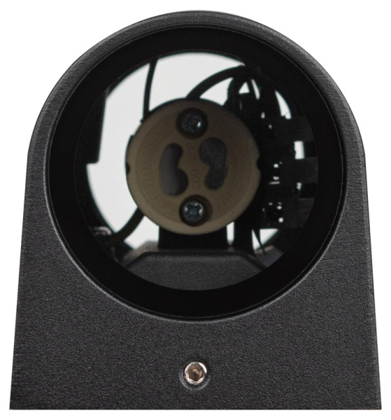 Декоративная подсветка ЭРА WL39 BK MR16/GU10 (2 шт.), черный, для интерьера, фасадов зданий