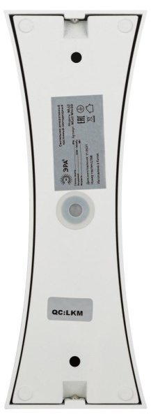 Декоративная подсветка ЭРА WL43 WH+GD светодиодная 6Вт 3500К белый/золото IP54 для интерьера, фасадов зданий