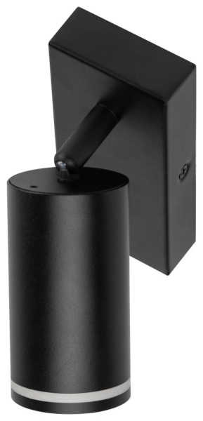 Светильник настенный ЭРА WL19 BK GU10 MR16 IP20 черный