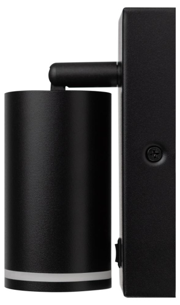 Светильник настенный ЭРА WL19 BK GU10 MR16 IP20 черный