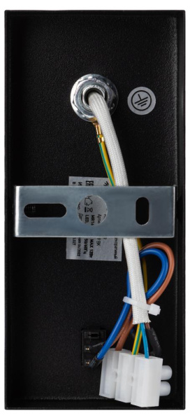 Светильник настенный ЭРА WL19 BK GU10 MR16 IP20 черный