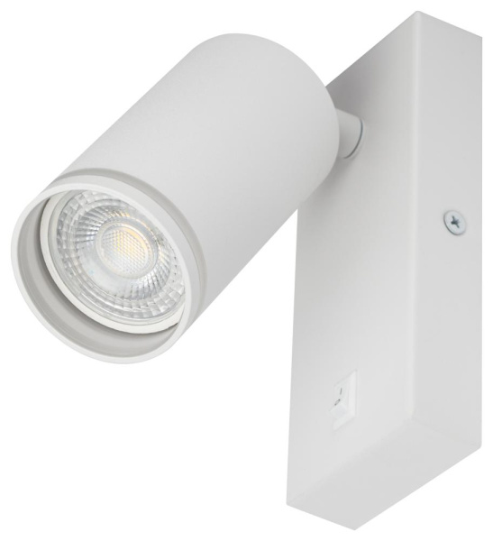 Светильник настенный ЭРА WL19 WH GU10 MR16 IP20 белый
