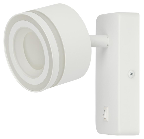 Светильник настенный ЭРА WL49 WH GX53 IP20 белый