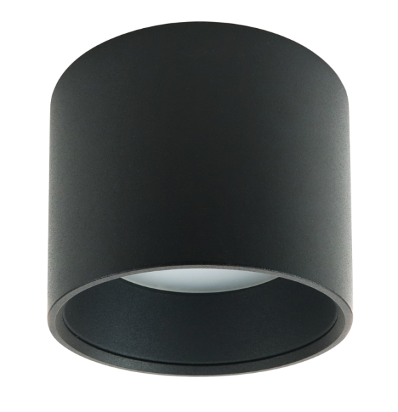 OL8 GX53 BK Подсветка ЭРА Накладной под лампу Gx53, алюминий, цвет черный (40/800)