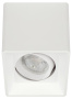 Светильник настенно-потолочный спот ЭРА OL24-1 WH MR16/GU5.3, белый, поворотный